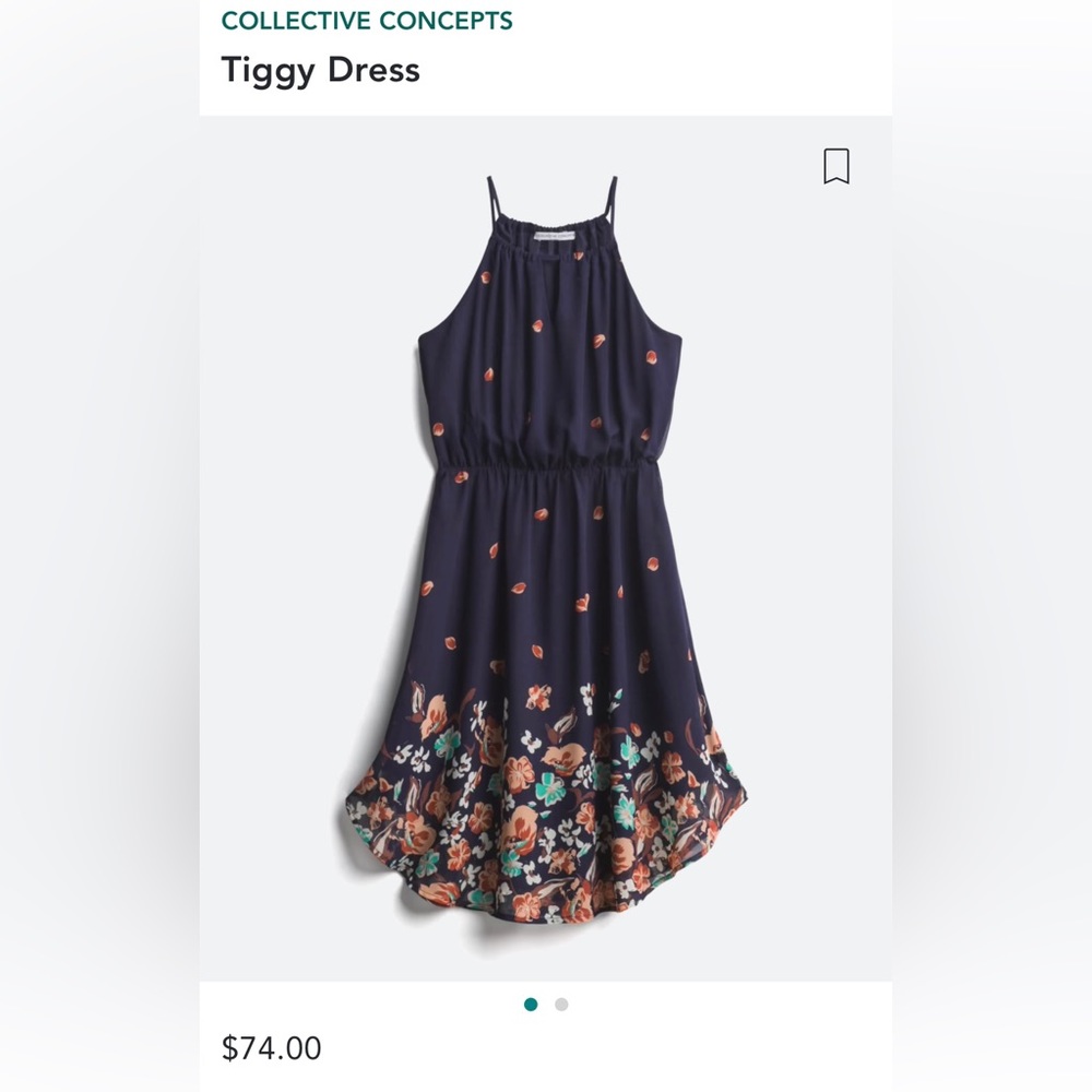 Flowy & Floral “Tiggy” Halter Dress